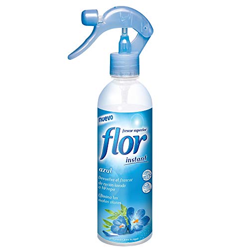 Flor Instant Perfumador para la ropa, fragancia azul - pack de 4