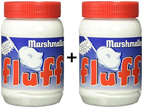 Fluff Marshmallow Natural Set de 2, para untar, untar, malvavisco, vainilla, 213 g, 42670