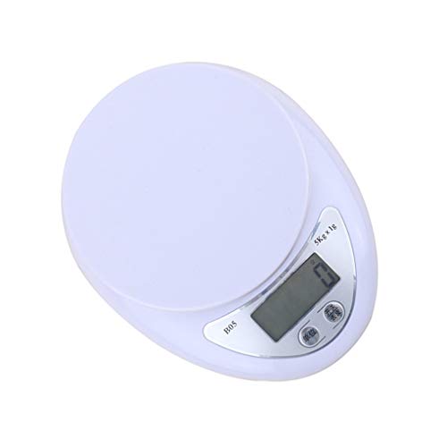 Flushzing 5kg / 1g Escala Digital portátil LED electrónico Escalas de Alimentos Postal de medir el Peso de la Herramienta Novedades para la Cocina