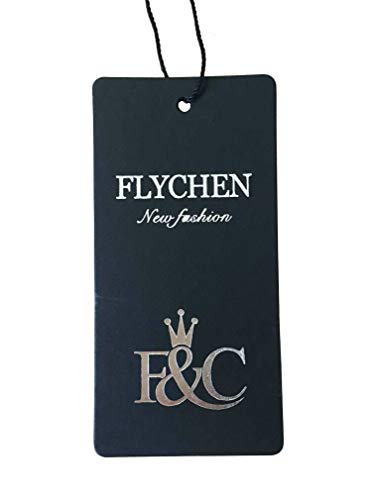 FLYCHEN Chándales Deportiva para Niños Sudadera y Pantalones - Negro 926-140