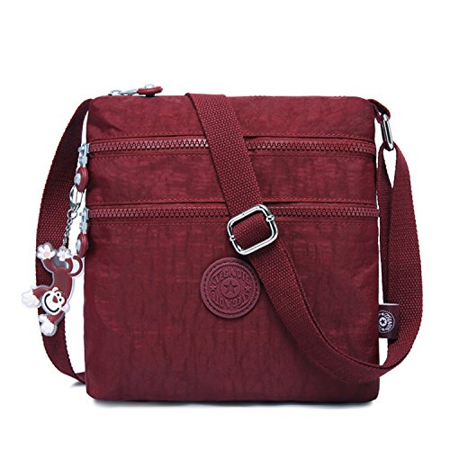 Foino Bolso de Moda Bolso Bandolera Mujer Bolsas de Viaje Bolsos Escolares Bolsa de Deporte Ligero Vintage Colegio Libro Travel Bag para Tablet Bolsa Diseño