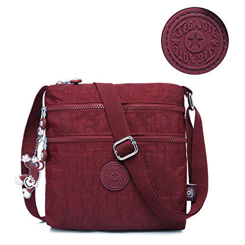 Foino Bolso de Moda Bolso Bandolera Mujer Bolsas de Viaje Bolsos Escolares Bolsa de Deporte Ligero Vintage Colegio Libro Travel Bag para Tablet Bolsa Diseño