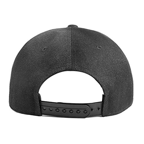 FONDSILVER Día de los Muertos Azúcar Patrón Unisex Juventud 3D Impreso Ajustable Gorra De Béisbol Sombreros Hip Hop Sol Gorras Para Hombres Mujeres Niños Niñas Negro