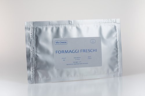 Formaggi Freschi 10 g – Queso italiano | cultivo seco | fermento de queso | cuajo | bacterias de queso | bacterias de ácido láctico