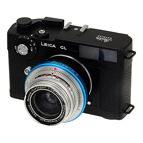 Fotodiox Pro Lens Mount Adapter with Aperture Control Ring - Deckel-Bayonett (Deckel Bayonet DKL) Mount Lenses to to Leica M Camera Body Adapter - fits Leica M3, M2, M1, M4, M5, CL, M6, MP, M7, M8, M9, Hexar RF, Epson R-D1, 35mm Bessa, Cosina Voigtländer,