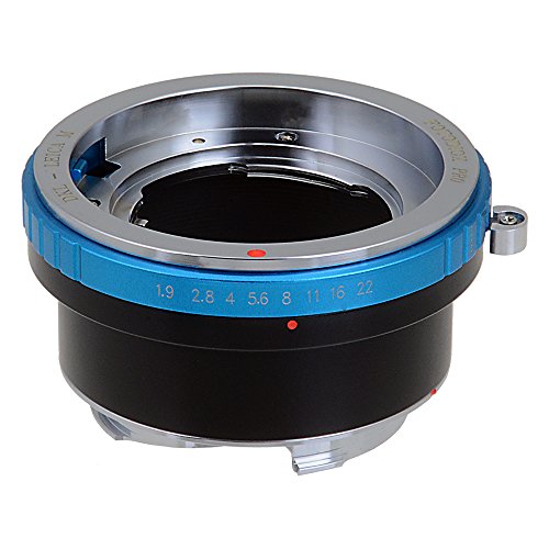 Fotodiox Pro Lens Mount Adapter with Aperture Control Ring - Deckel-Bayonett (Deckel Bayonet DKL) Mount Lenses to to Leica M Camera Body Adapter - fits Leica M3, M2, M1, M4, M5, CL, M6, MP, M7, M8, M9, Hexar RF, Epson R-D1, 35mm Bessa, Cosina Voigtländer,