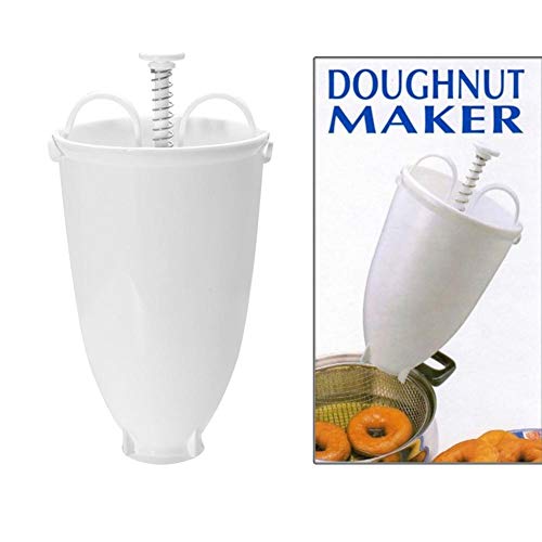 Fovely Donut Maker, Hecho en casa Antiadherente Donut Plastic Donut Maker Máquina Molde Herramienta de Bricolaje Cocina Pastelería Fabricación de Productos para Hornear