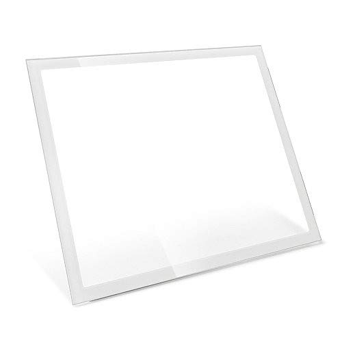 Fractal Design FD-ACC-WND-DEF-R6-WT-TGC Parte Carcasa de Ordenador De Panel Lateral - Componente (De Panel Lateral, Acero, Vidrio Templado, Transparente, Blanco, Define R6, 502 mm, 423 mm)