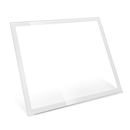 Fractal Design FD-ACC-WND-DEF-R6-WT-TGC Parte Carcasa de Ordenador De Panel Lateral - Componente (De Panel Lateral, Acero, Vidrio Templado, Transparente, Blanco, Define R6, 502 mm, 423 mm)