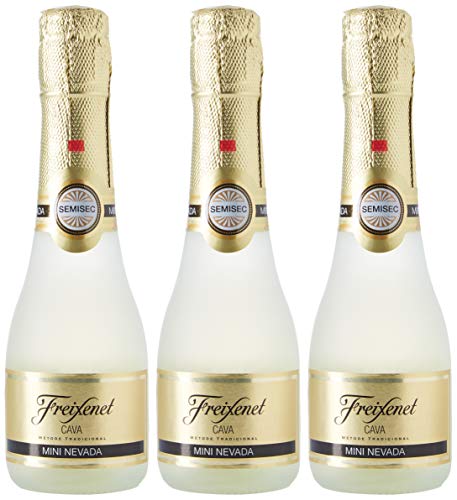 FREIXENET - Cava Semiseco Mini Nevada Pack 3 Botellas 20 Cl