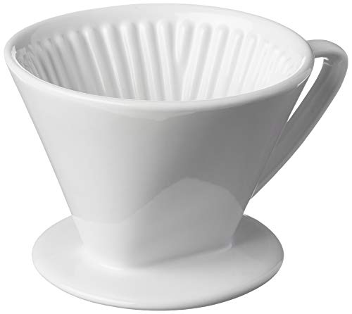 Frieling USA 105162 - Cafetera italiana de porcelana, color azul