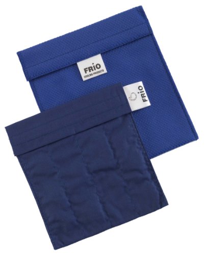 Frio - Bolsa isotérmica para mantener insulina, color azul, 14 x 15 cm