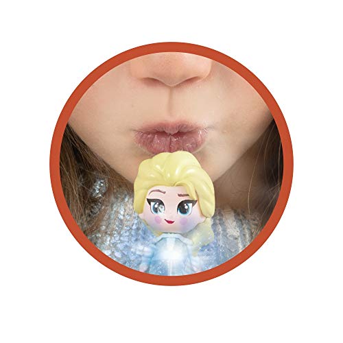 Frozen 2 -Whisper & glow. Minifiguras de los personajes favoritos de Frozen, que cambian de color con un soplido. Pack 3 figuras(FRN75000)