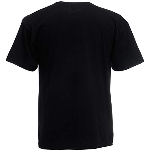 Fruit of the Loom - Camiseta Básica de Manga Corta Modelo Valueweight - Hombres (L/Azul Cielo)