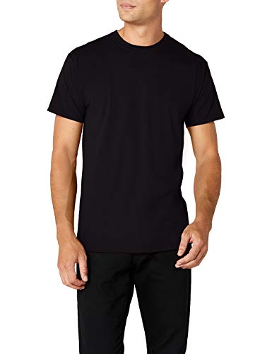 Fruit of the Loom Premium Tee Single, Camiseta manga corta para Hombre, Negro (Black), X-Large