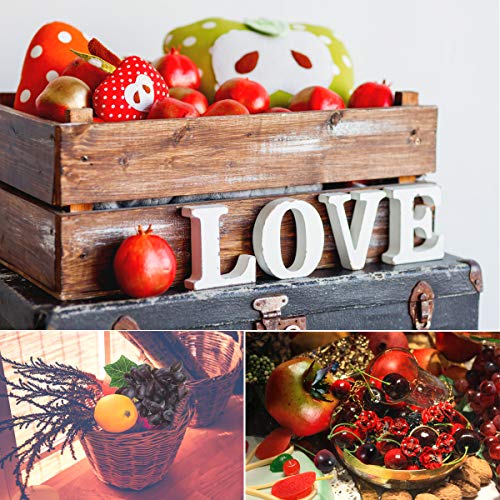 Frutas Artificiales Decoracion, Conjunto Frutta Finta decorativa en Realistico per la Decorazione 10 pezzi