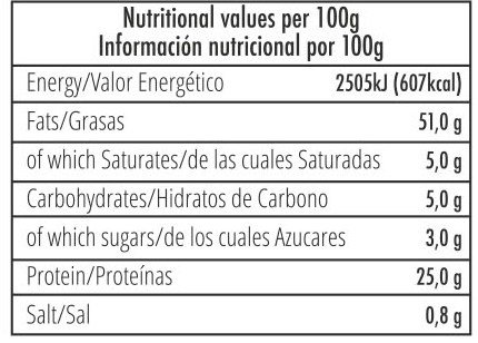 Frutos secos en lata Salysol Gourmet - Almendras Marconas 50 g (PACK 10 UNIDADES)