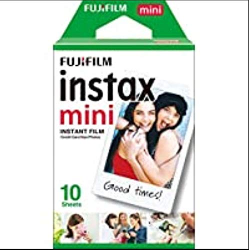 Fujifilm Instax Mini Brillo - Película fotográfica instantánea (10 hojas)