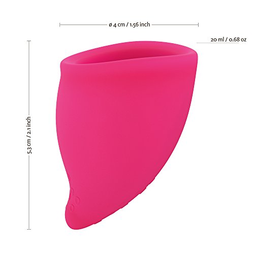 Fun Factory Fun Factory Fun Silicone Menstraual Cup Explore Kit Pink and Ultramarine 500 g