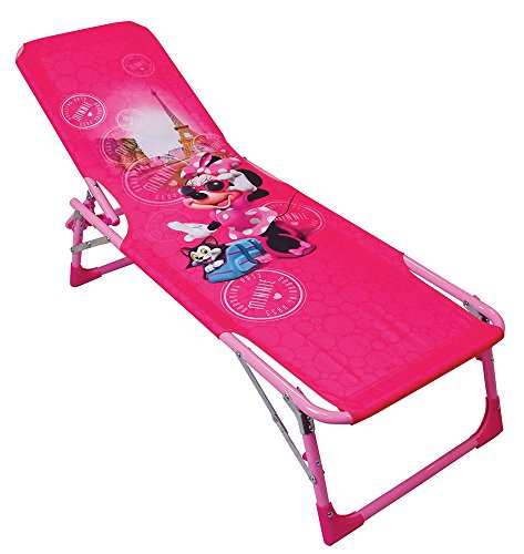 Fun House 712893 Disney Minnie - Tumbona Plegable para niños