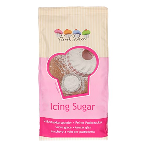 FunCakes Funcakes Icing Sugar Azúcar Glas Impalpable Para Repostería Profesional Y Casera, 900G, 42552 900 g