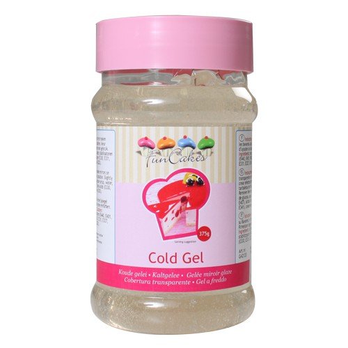 FunCakes Glaze Topping Cobertura Brillante Transparente en Gel para Tartas y Frutas, 375g G42120