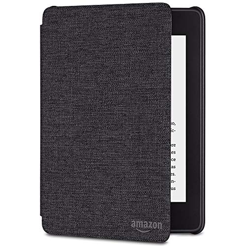 Funda Amazon de tela que protege del agua para Kindle Paperwhite (10.ª generación - modelo de 2018), Negro antracita