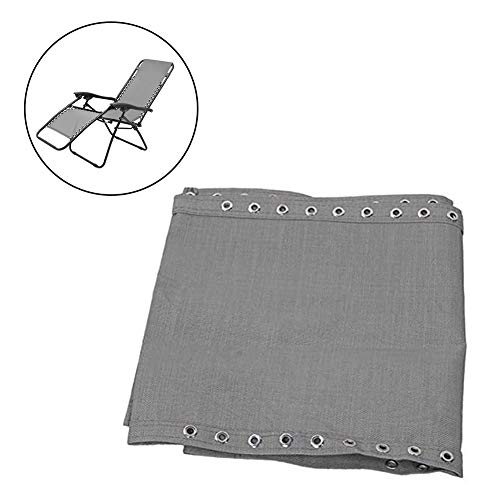 Funda de repuesto para silla - Silla Reclinable De Gravedad Cero Paño Reclinable Silla Duradera Silla De Repuesto Funda De Tela Cojín De Tumbona Cama Elevada Para Jardín Playa (Sin Silla)