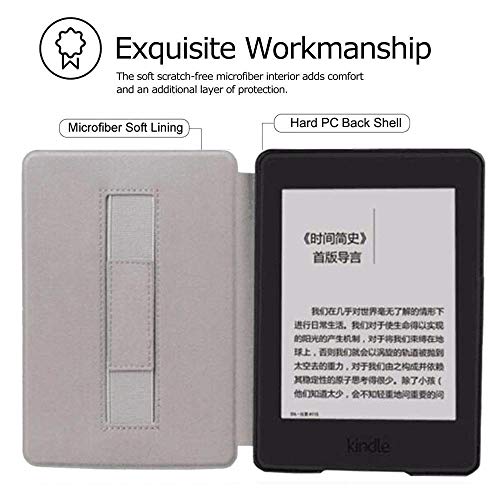 Funda Inteligente para reposamuñecas para el Nuevo Amazon Kindle Paperwhite 4 Cubierta magnética con Tapa giratoria para Kindle Paperwhite 10th Generation 2018-Principito