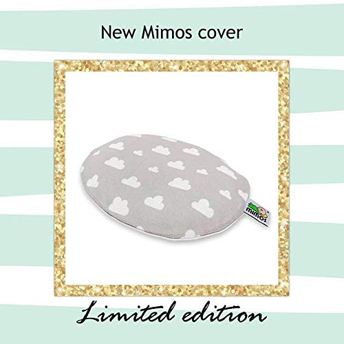 Funda para Cojín Mimos, color gris nubes - TALLA S