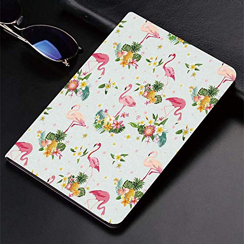 Funda para iPad (9,7 Pulgadas, 2018/2017 Modelo, 6ª / 5ª generación), Hombre de pan de jengibre, deliciosas galletas caseras, frutas secas y herra,Slim PU Protectora Carcasa con con Auto-Sueño/Estela