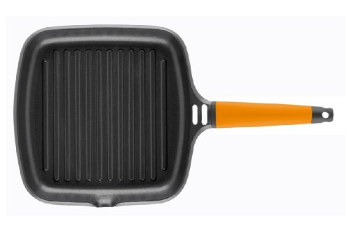 Fundix - Grill Inducción Mango Naranja 27 cm