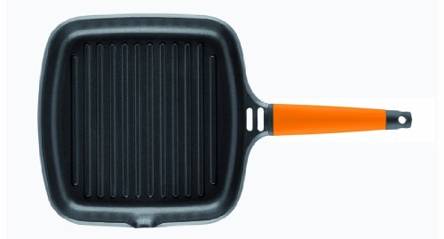 Fundix - Grill Inducción Mango Naranja 27 cm