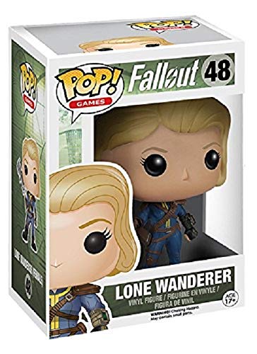 Funko - Figurita Fallout - Trotamundos Solitario Pop Femenino 10cm - 0849803058494