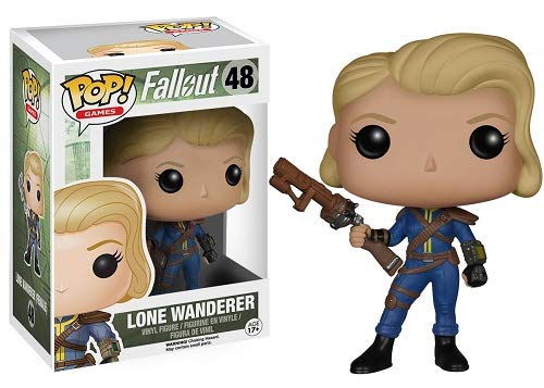 Funko - Figurita Fallout - Trotamundos Solitario Pop Femenino 10cm - 0849803058494