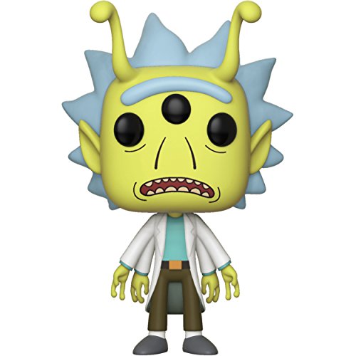 Funko Pop! Animation Rick y Morty SDCC 2018 Convención de Primavera Edición Limitada "Alien Rick" 337 Figura Exclusiva