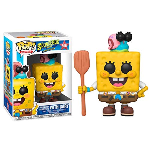 Funko Pop! Animation: Sponge Bob - Spongebob in Camping Gear, Multicolor, Estándar