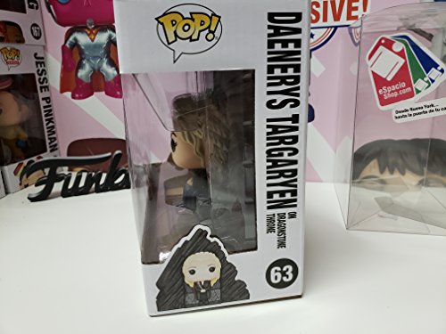 Funko- Pop Rides: Game of Daenerys On Dragonstone Throne Juego De Tronos Targaryen, Multicolor, Standard (29165)