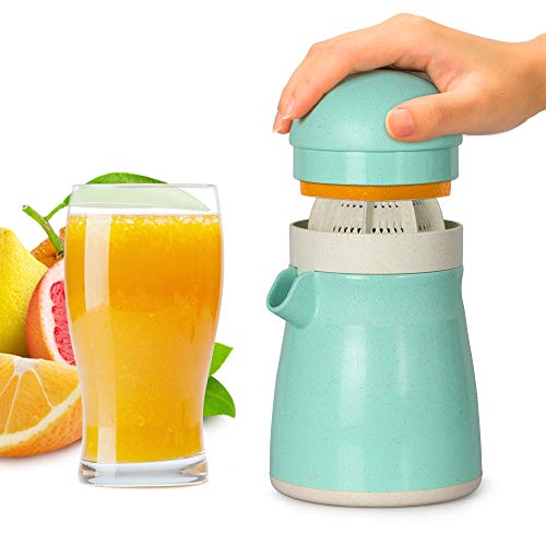 Funria m-312 - Exprimidor manual de limón, exprimidor de cítricos, naranja, sin BPA, apto para lavavajillas