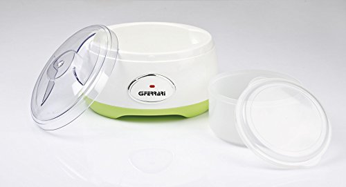 G3 Ferrari G10052 - Yogurtera (1 L, Verde, Blanco, 45 °C, 20 W, 220-240 V, 50-60 Hz)