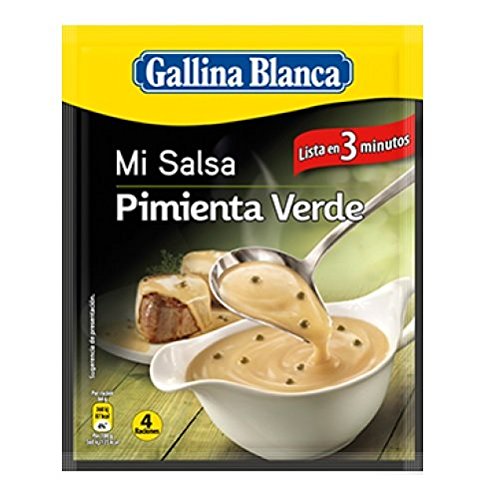 Gallina Blanca - Salsa Pimienta Verde - 50 gr