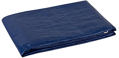 GardenMate 2 x 3 m 90 g/m2 Lona de protección Universal azul/verde | Funda protectora | Lona impermeable