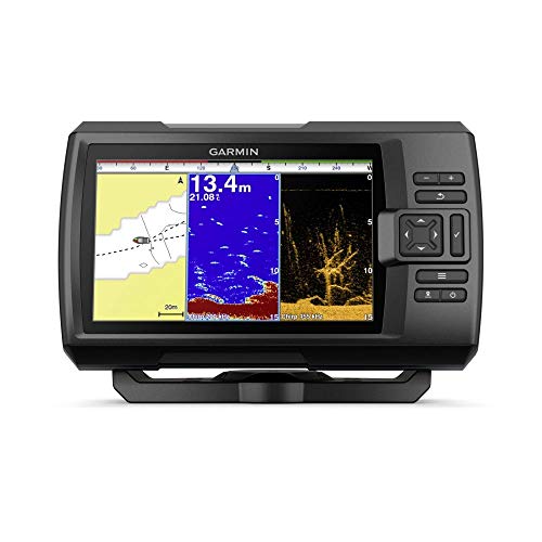 Garmin SONDA GPS Striker Plus 7CV GPS Integrado MAPAS Quickdraw Contours SONDA Chirp CLEARVÜ con TRANSDUCTOR GT20-TM