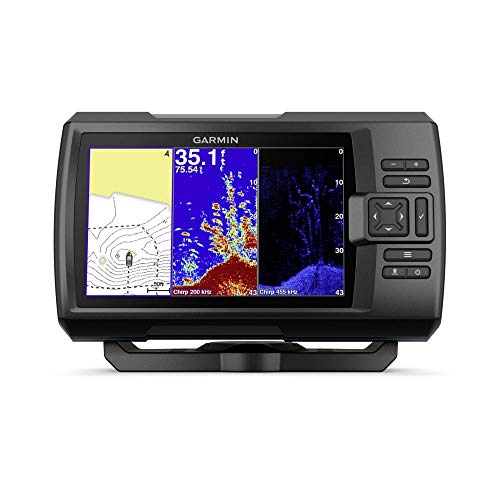 Garmin SONDA GPS Striker Plus 7CV GPS Integrado MAPAS Quickdraw Contours SONDA Chirp CLEARVÜ con TRANSDUCTOR GT20-TM