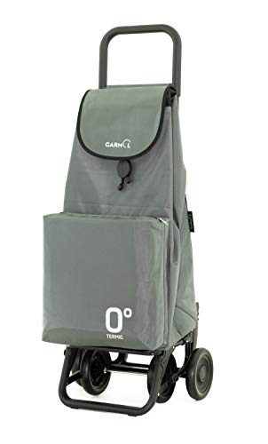 Garmol Carro Compra, Gris, 66L