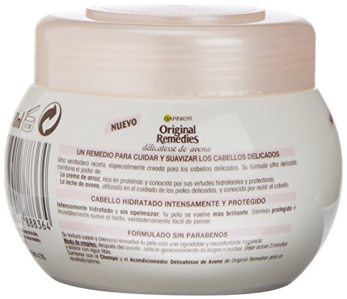 Garnier Original Remedies Delicatesse de Avena mascarilla capilar cuero cabelludo sensible