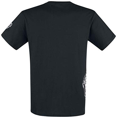 Gas Monkey Garage T-Shirt Side Monkey, Color:black;Größe:M