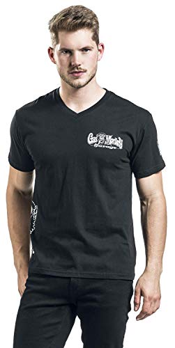 Gas Monkey Garage T-Shirt Side Monkey, Color:black;Größe:M