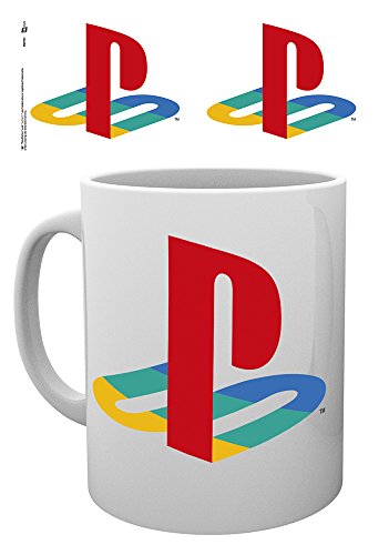 GB Eye, Playstation, Colour Logo, Taza