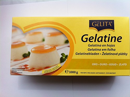 Gelatina En Hojas Oro 1000 gramos